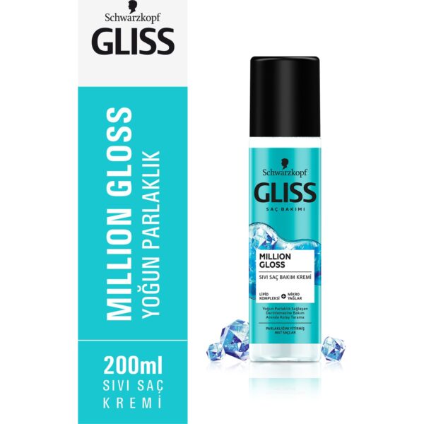 اسپری دو فاز گلیس مدل Million Gloss مناسب انواع مو 200 میلی لیتر