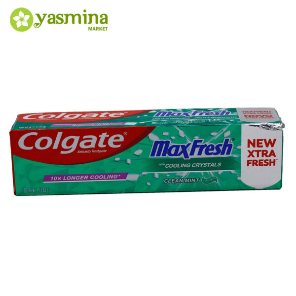 خمیر دندان کلگیت سری max fresh مدل clean mint