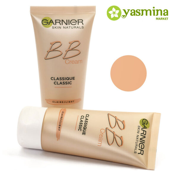 بی بی کرم گارنیر SPF 15 رنگ روشن مناسب پوست های نرمال