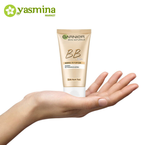 بی بی کرم گارنیر SPF 15 رنگ خیلی روشن مناسب پوست های نرمال
