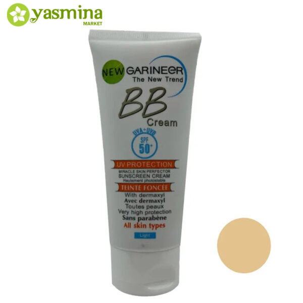بی بی کرم گارنیر SPF 50 رنگ بژ روشن