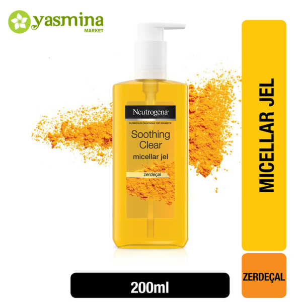 ژل شستشو و پاک کننده آرایش نوتروژینا مدل Soothing Clear Micellar