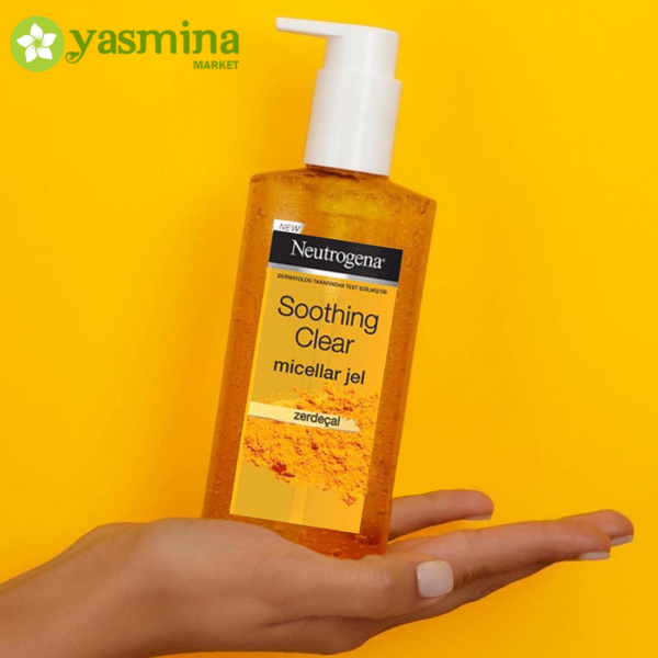 ژل شستشو و پاک کننده آرایش نوتروژینا مدل Soothing Clear Micellar