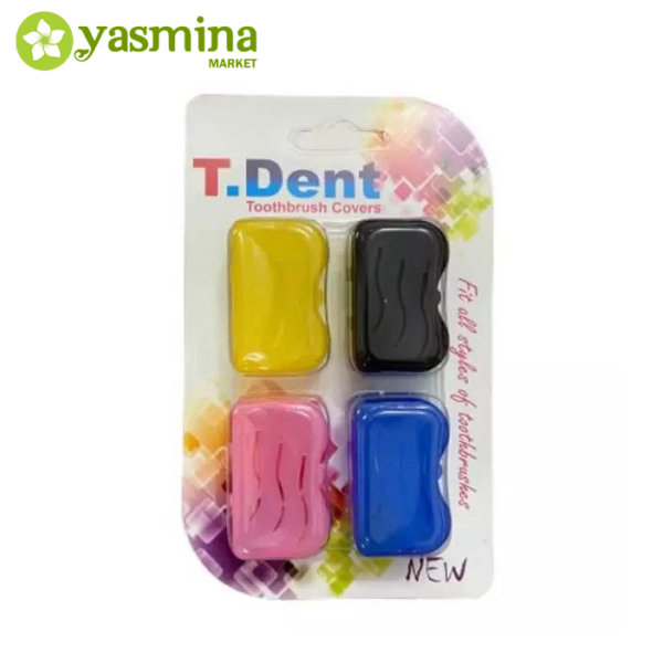 محافظ مسواک T.Dent بسته 4 عددی