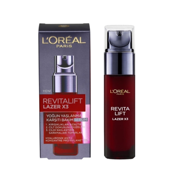 سرم ضد چروک لورآل مدل Revitalift Lazer X3