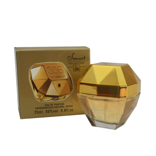 عطر اسمارت کالکشن شماره 306 مدل Paco Rabanne Lady Million زنانه 25 میلی لیتر