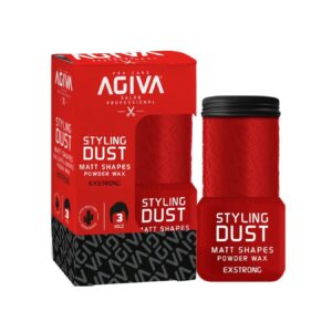 پودر حالت دهنده مو آگیوا شماره 03 مدل Extra Strong نگهدارنده قوی و مات 20 گرم