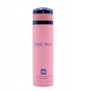 اسپری بدن زنانه جان وین مدل ONE WAY حجم 200 میلی لیتر